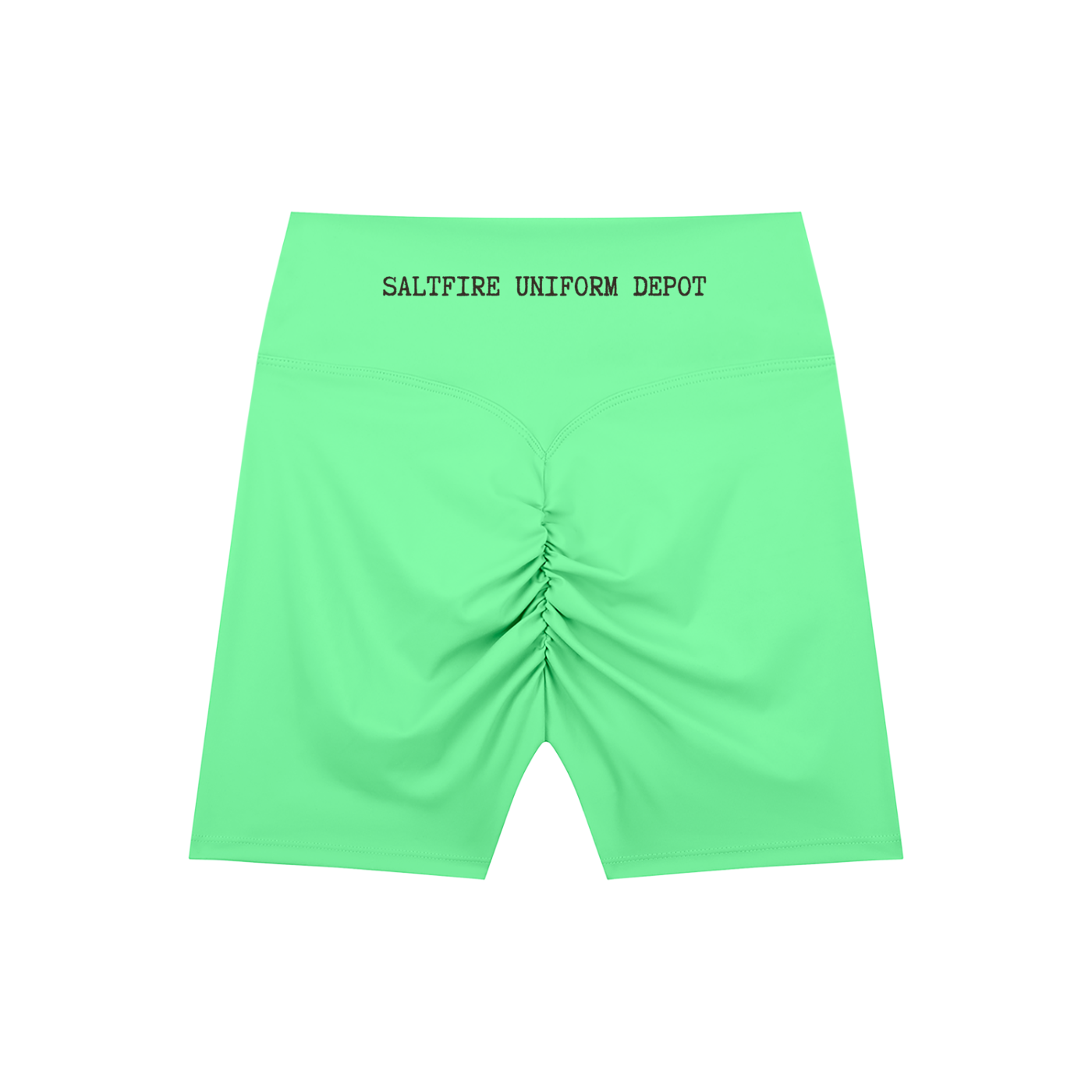 High-Waisted Blend Biker Shorts