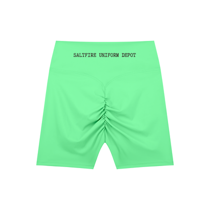 High-Waisted Blend Biker Shorts