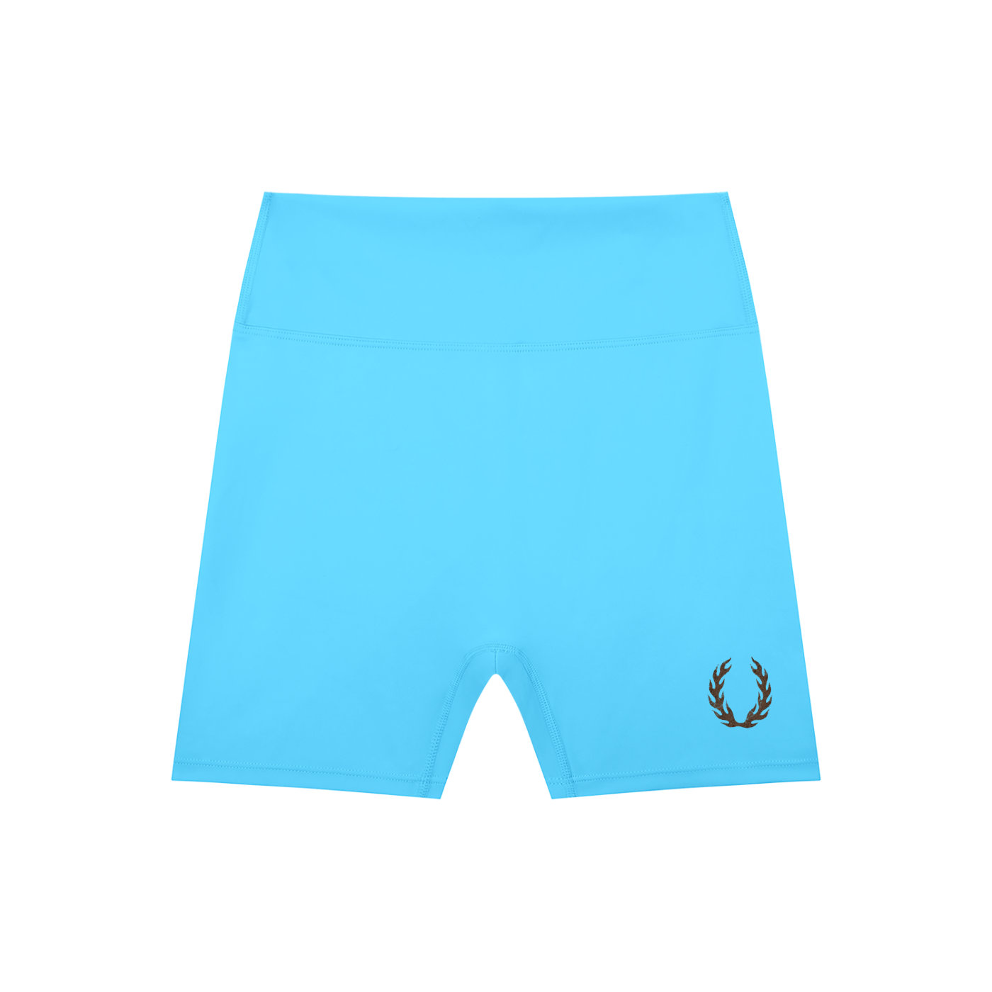 High-Waisted Blend Biker Shorts