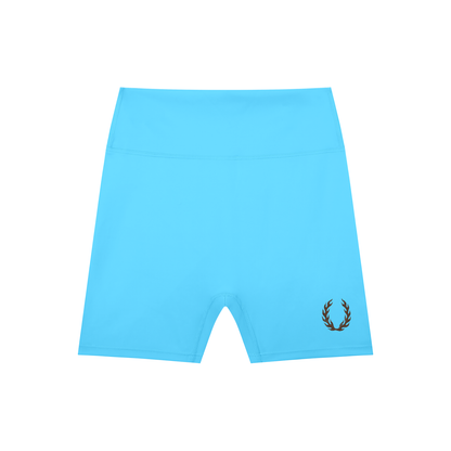 High-Waisted Blend Biker Shorts