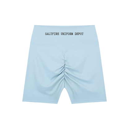 High-Waisted Blend Biker Shorts