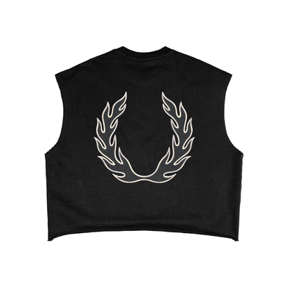 Gunmetal World Majors Crop