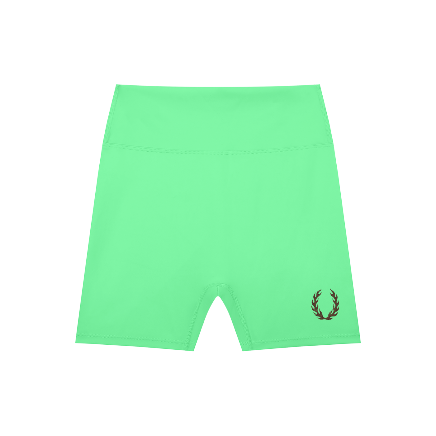 High-Waisted Blend Biker Shorts